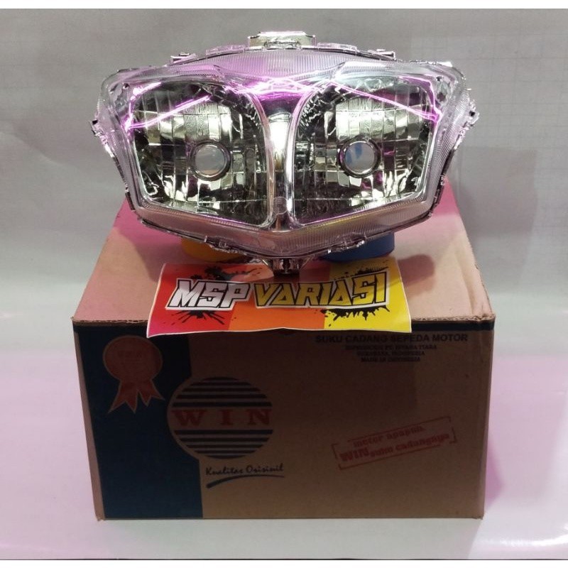 lampu Depan Honda Supra x 125 Helm in ( WIN )