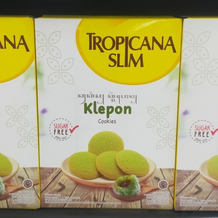 

tropicana slim klepon cookies sugar free Biscuit biskuit 100gr