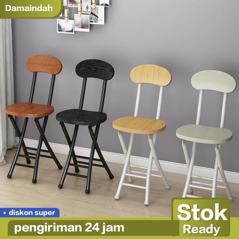 Kursi Lipat / Kursi Makan / Kursi  Lipat Portable / Kursi Makan Lipat / Kursi Makan Kayu / Kursi Kay