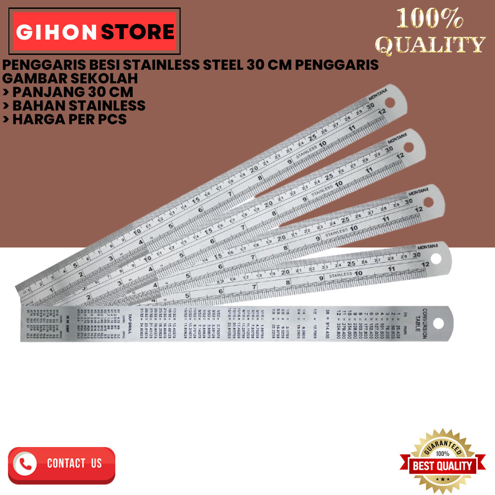 

PENGGARIS BESI STAINLESS STEEL 30 CM PENGGARIS GAMBAR SEKOLAH