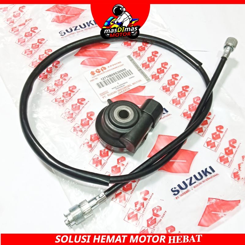 Paket Kabel speedometer KM + Gear Box Suzuki Smash Spin Shogun 110/125 Arashi Tornado Satria 2 Tak S
