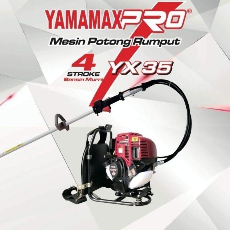 Mesin Potong Rumput YX35 YAMAMAX PRO 4TAK Brush Cutter 4 TAK Yamamax Pro YX 35
