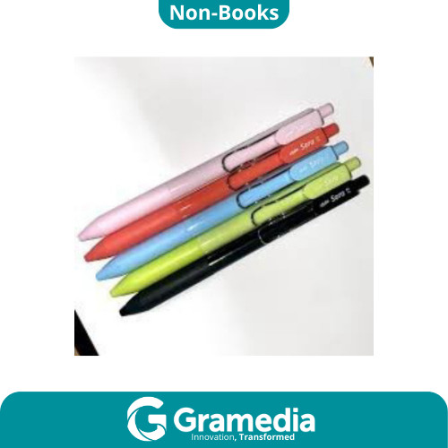 

[Gramedia Cijantung] Estudee Sora Gelpen 0.5 Ink Black - Green Egp-242