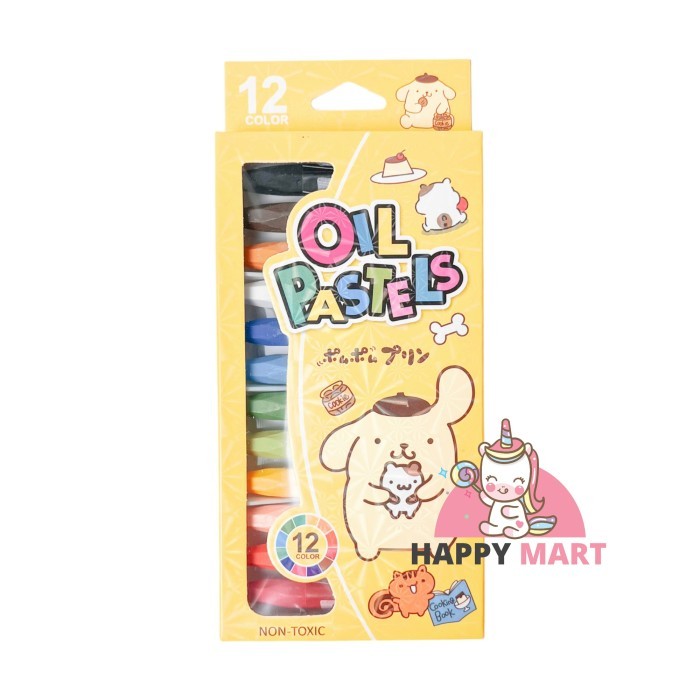 

oil pastel / crayon pastel / krayon sanrio 12 collors cinnamoroll - Purin