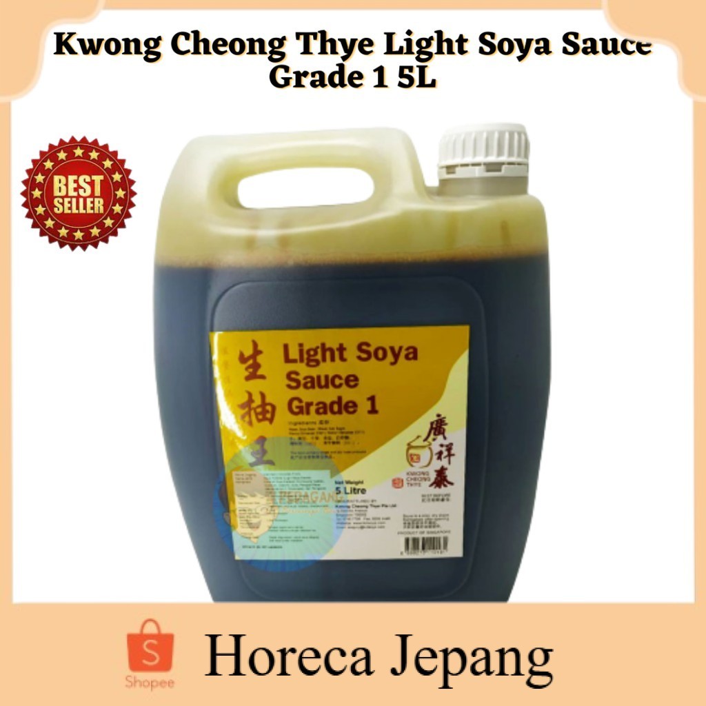 

Kwong Cheong Thye Light Soya Sauce Grade 1 5L | Light Soy Sauce