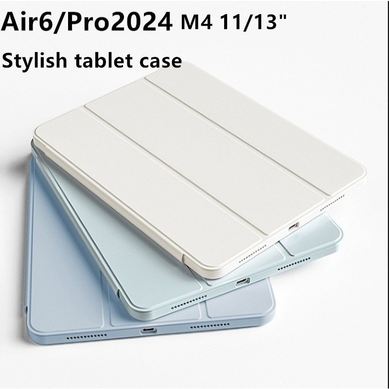 Case Stylish tablet Smart sleep protection cover for iPad 12 11 10 9 Mini Air 4 5 6 7 8 M2 M3 Pro M4