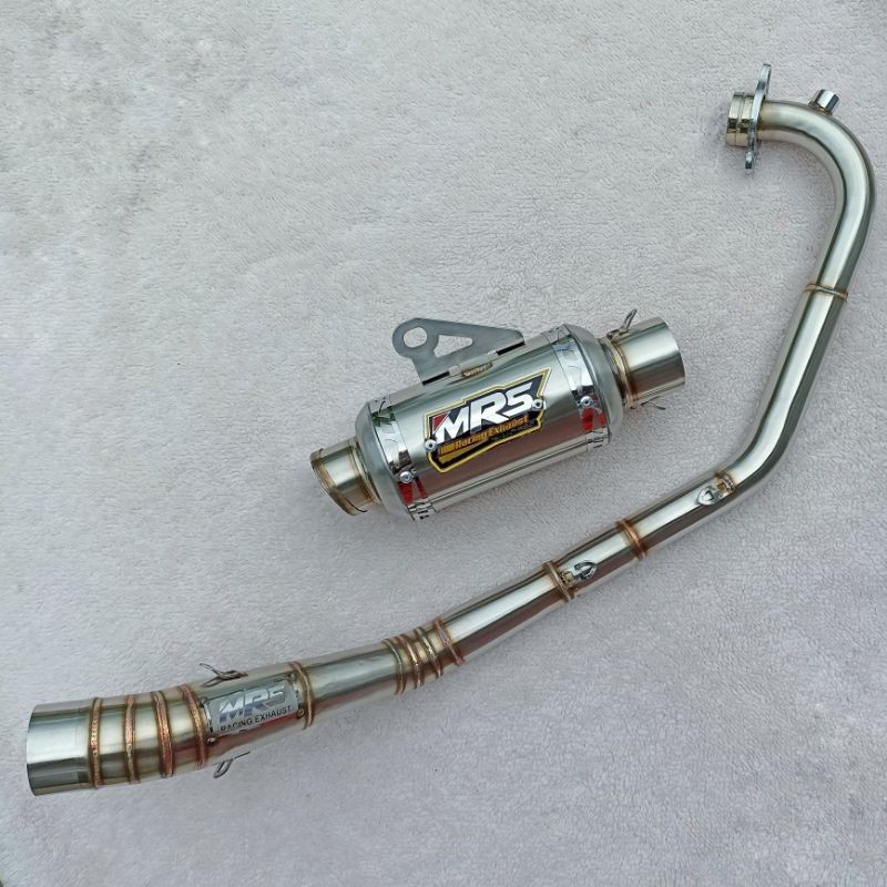 Knalpot MX King Road Race Vixion Satria Fu CB150R Sonic 150R Supra GTR150 CBR Facelift MRS Racing Si