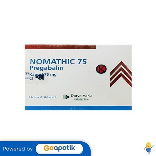 Nomathic 75 Mg Box 30 Kapsul