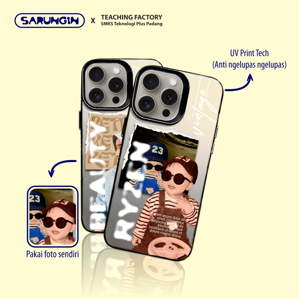 Case Hp Realme | Case HP Sarungin Retro - Case HP Aesthetic - Case HP Retro