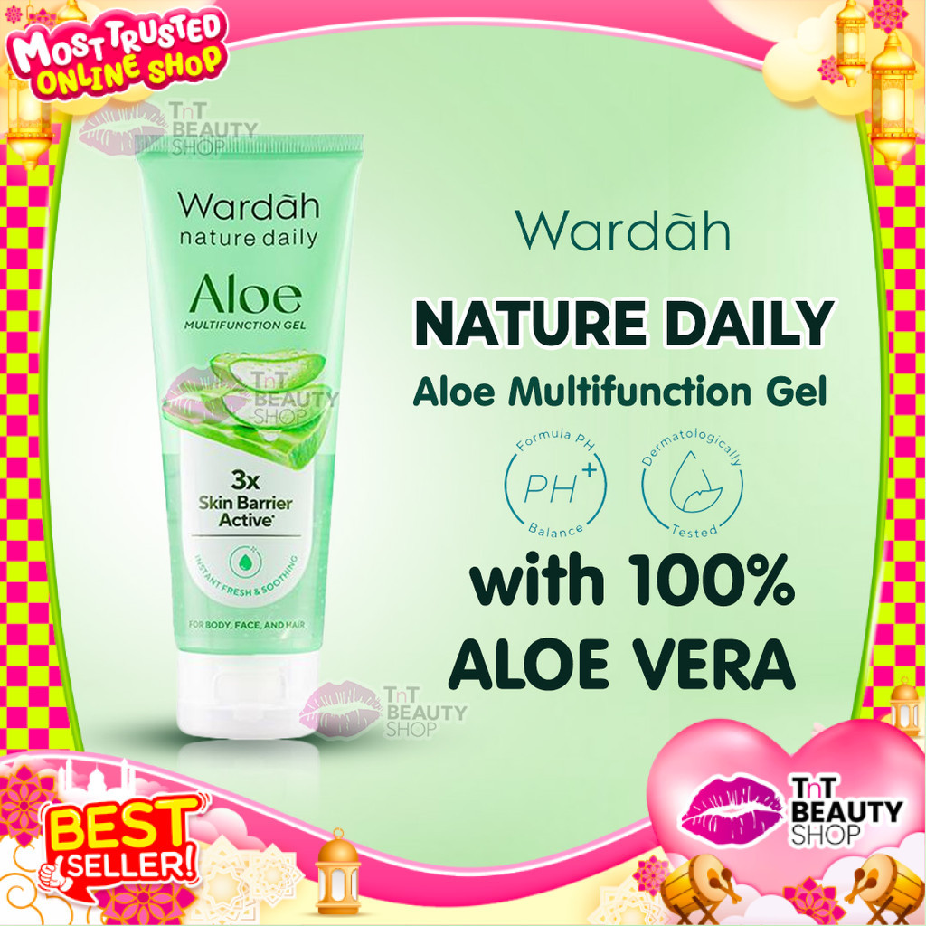 Wardah Hydramild Multifunction Aloe Vera Gel - 100 ml | TnT Beauty Shop