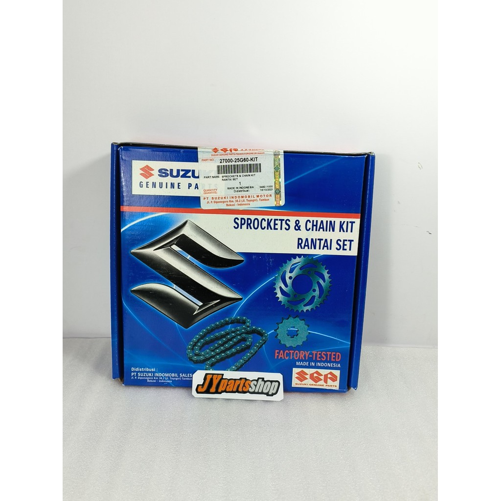 gearset suzuki satria fu lama original SGP 27000-25G60-KIT