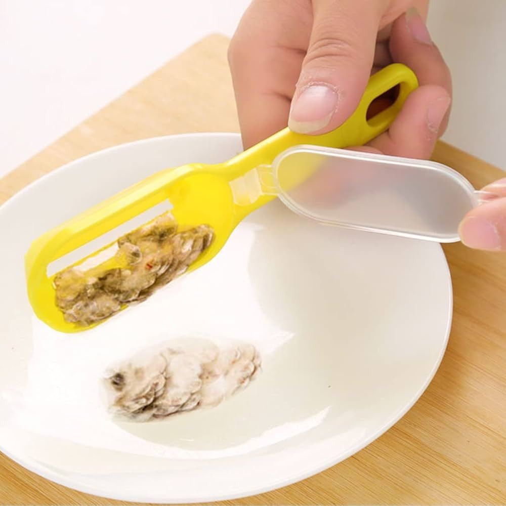 Pembersih Sisik Ikan Alat Pengupas Kerokan Sisik Ikan Praktis Cepat Bersih