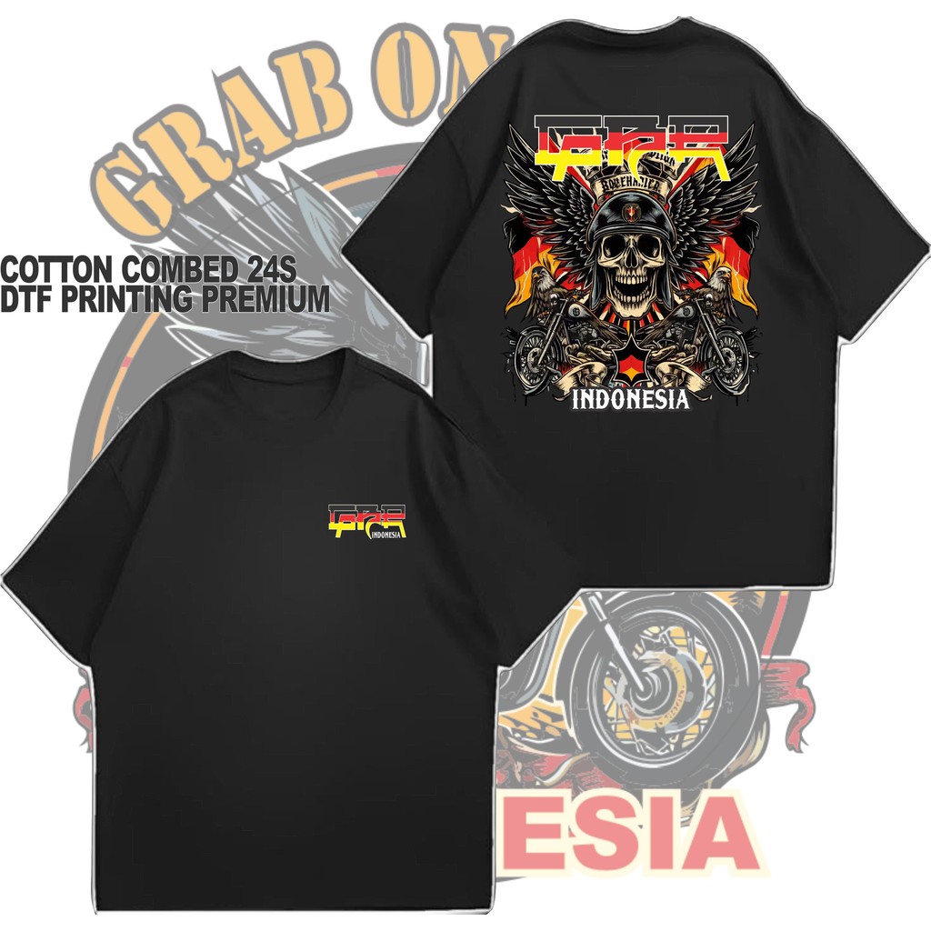 kaos GBR GRAB ON ROAD GBR INDONESIA VL 1.5