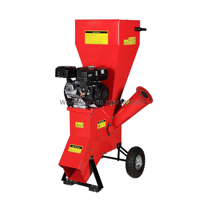 SRPB65 6.5 HP Heavy Duty Gasoline Engine Garden Wood Chipper Shredder Forestry Mulcher