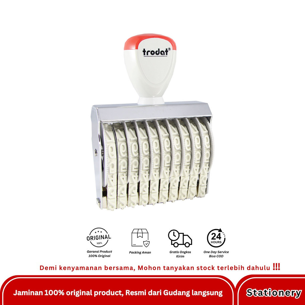 

TRODAT STEMPEL 10 DIGIT 151810 18 MM