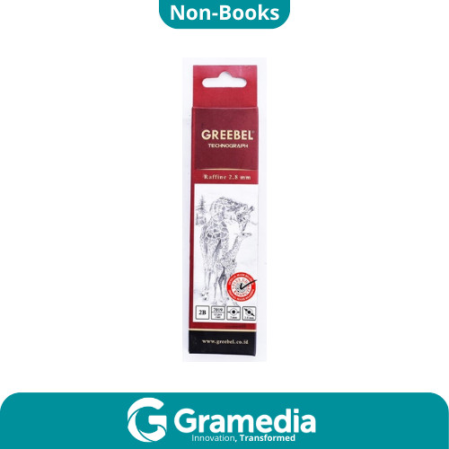 

[Gramedia Cijantung] Greebel 7019 Pencil 2b (12 Pcs/Set) Crd