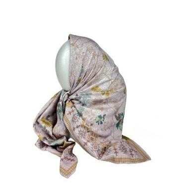 Hijab Katun Voal Motif Premium Lassercut Segiempat ZM02