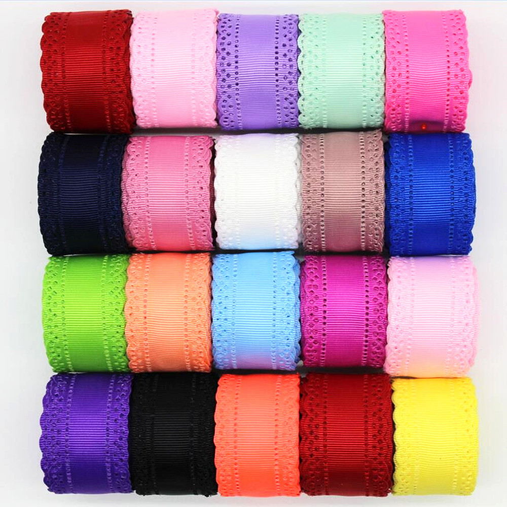 

10 Yards 30MM Lace Ribbon DIY Handmade Material Gift Wrapping Headdress Bows Clothing Accessories Grosgrain Handmade