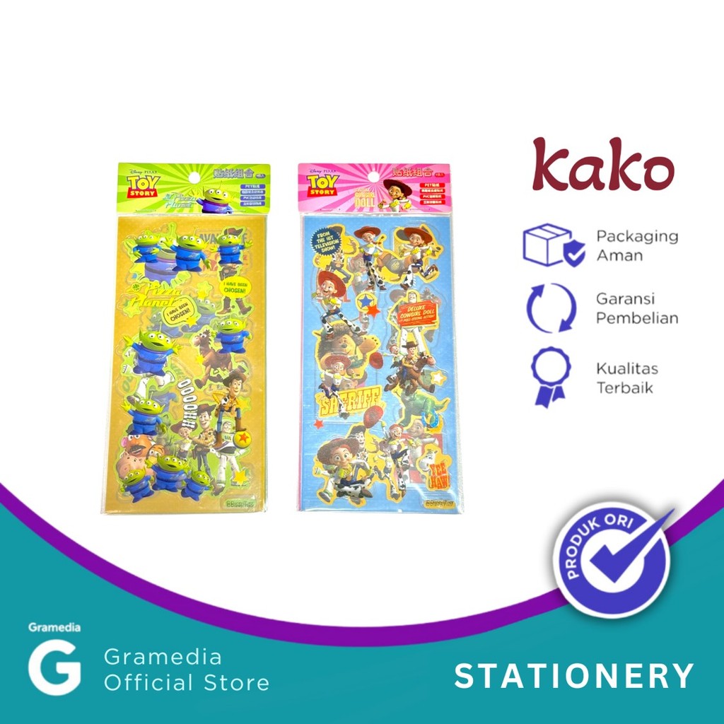 

Kako Toy Story Sticker Combination Dsnr02184