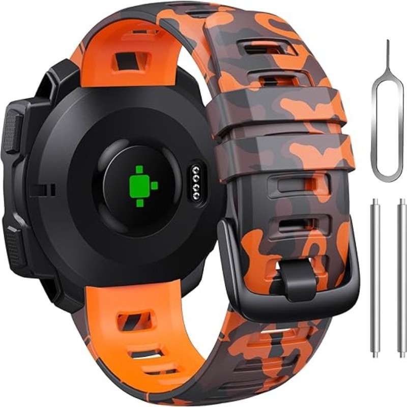 For Garmin Instinct camouflage strap, Garmin Instinct 2/Instinct esports/solar/tidal/tactical strap