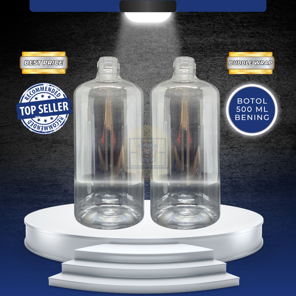 BOTOL 500 ML PLASTIK BENING - Refill Botol Pet