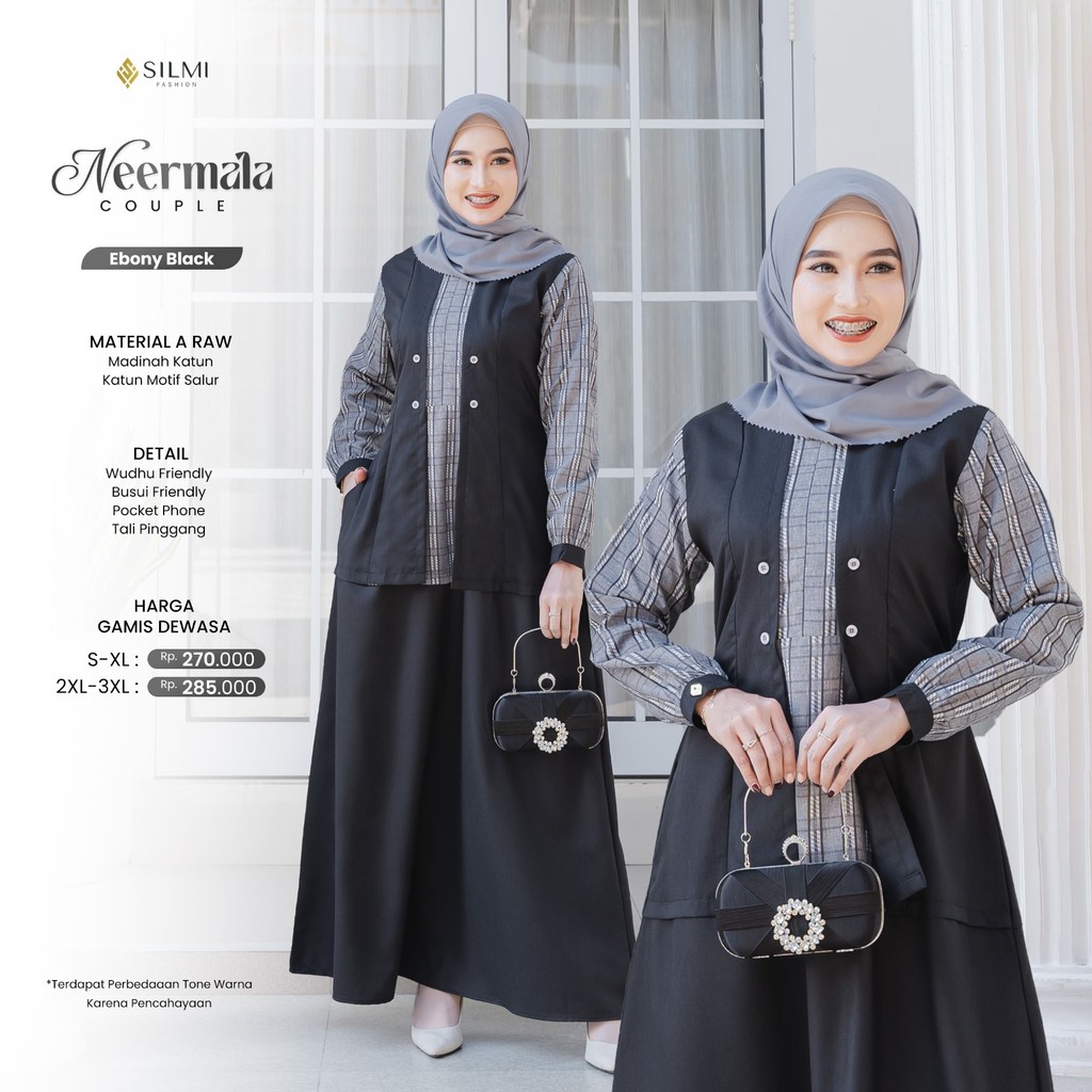 Neermala Couple Gamis Dewasa by Silmi