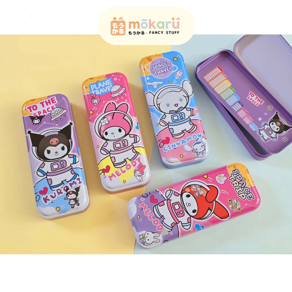 

Fancy Pencil Case Kaleng B-803 Tempat Pensil Karakter Sanrio Murah