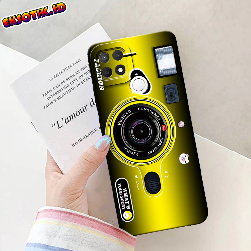Case OPPO A15 - Eksotik.id - Casing OPPO A15 - Case KAMERA - Skin Handphone - Silicon Silikon OPPO A