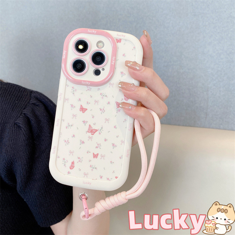 case OPPO Kupu -kupu yang indah Casing ponsel cocok untuk OPPO A15 A16 A17 A53 A54 A55 A57 A58 Case 