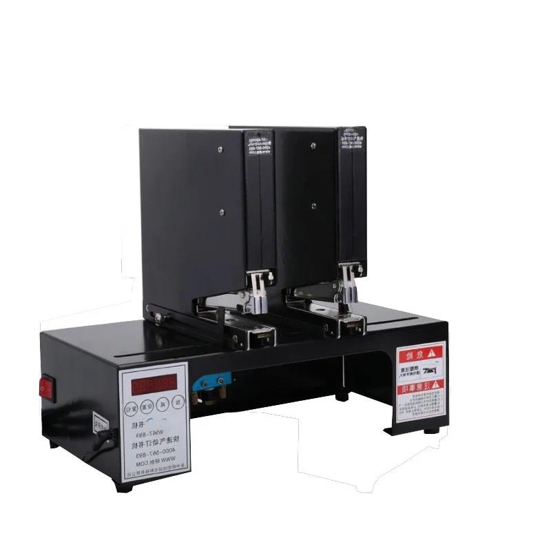 

YC-1902 Double-Head Pneumatic Mechanical Stapler 180 Times/Minute Stapler 220v/8w Elevator Blister Carton Stapler