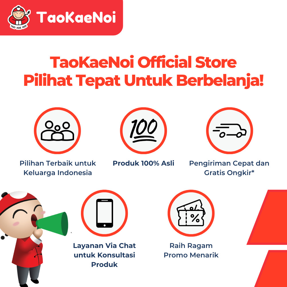 

TaoKaeNoi Rumput Laut Tempura Seaweed Mix Flavour 40 gr