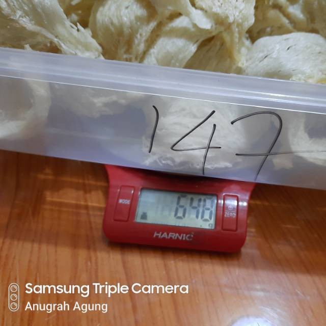 

Birdnest walet mangkok 100 gram original - Anugrah Megah