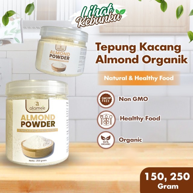 

ALAMEE Tepung Almond Powder Flour Bubuk Almon Halus Untuk Kue Gluten Free LIHAT KEBUNKU