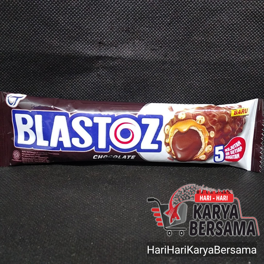 

MAKANAN RINGAN BLASTOZ CRISPY CHOCOLATE 24GR