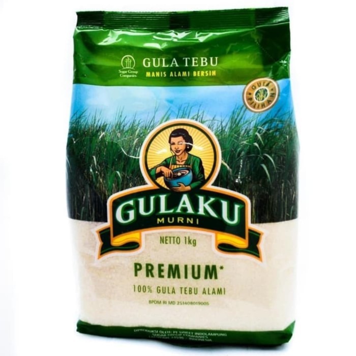 

Gulaku Gula pasir 1kg premium