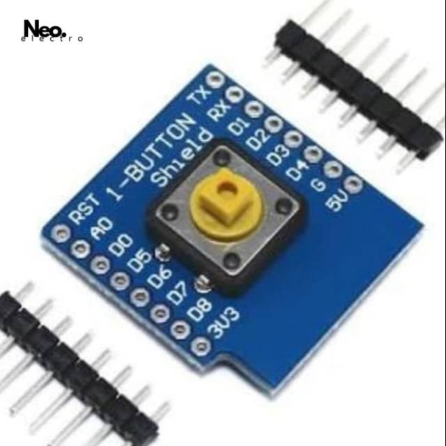 Wemos d1 mini button Shield