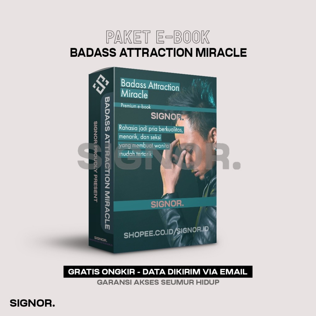 Kelas Cinta - Badass Attraction Miracle: Rahasia Menjadi Pria yang Menarik Tanpa Tergantung pada Hal