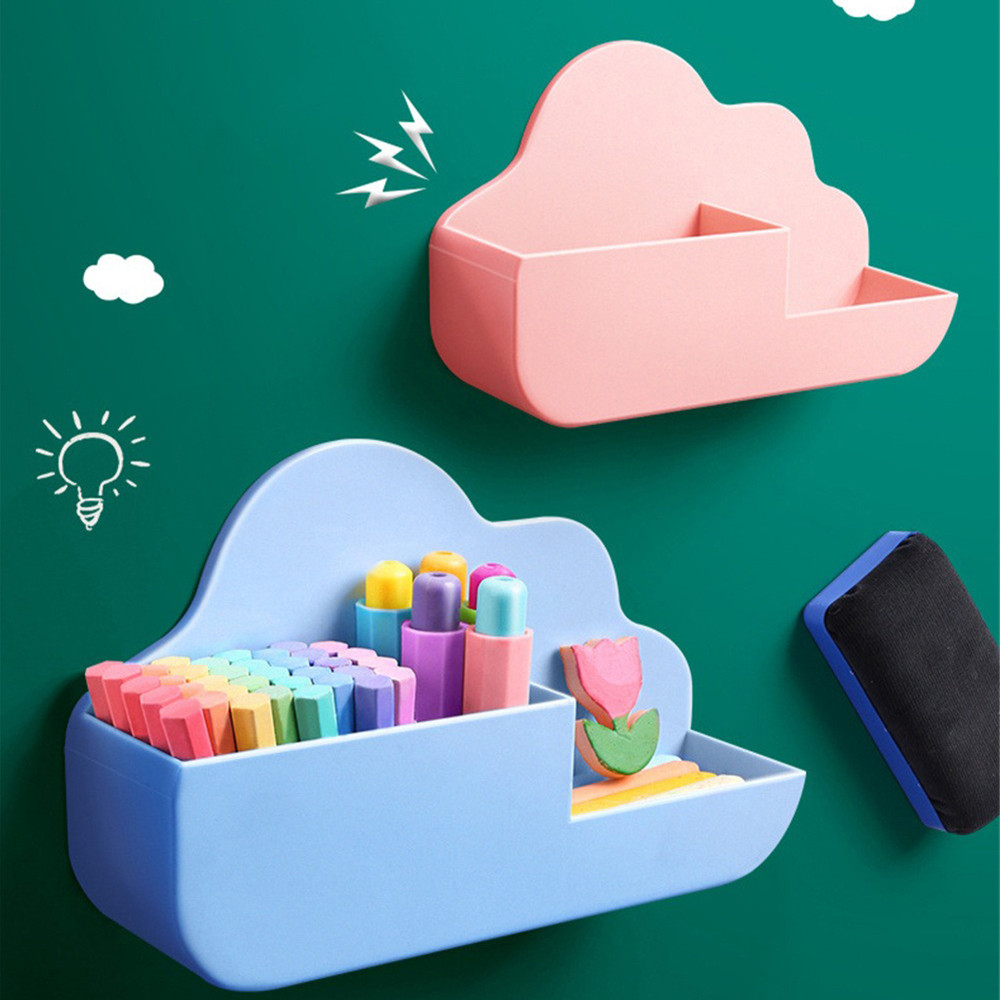 

Wall Mounted Magnetic Pen Holder Save Space Whiteboard Stationery Chalk Storage Desk Organization Desk Storage Supplies Durable