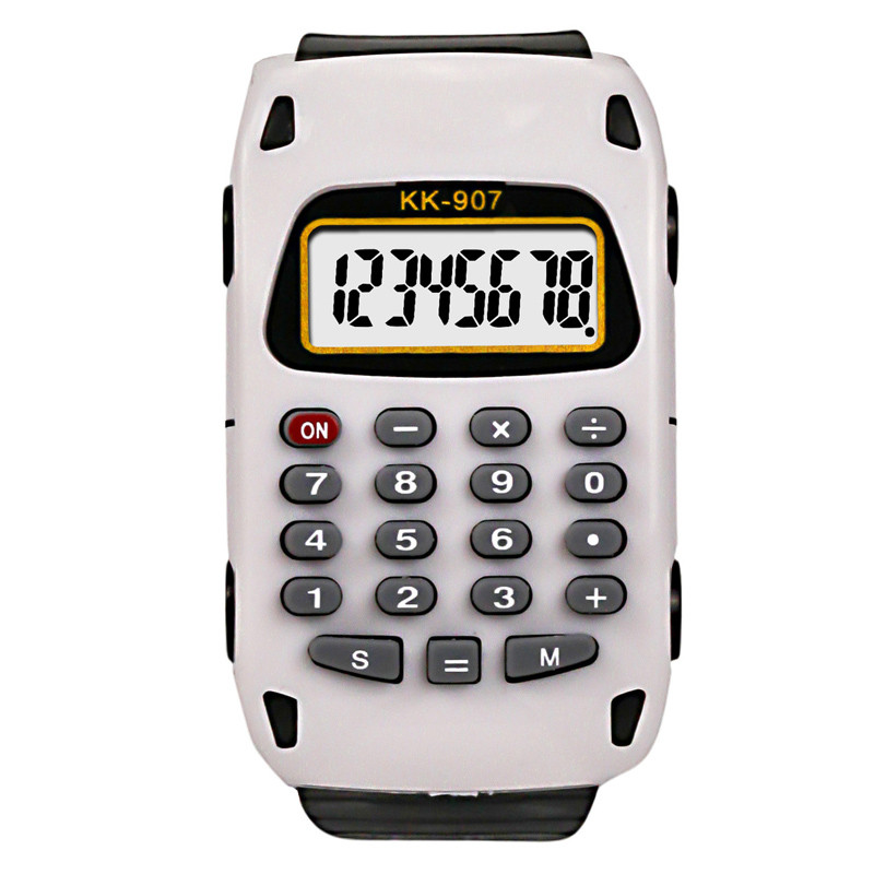 

Luxmoc 8 Bit Electronic Watch Calculator Time Display Multi-Function Watch Miniature Calculator