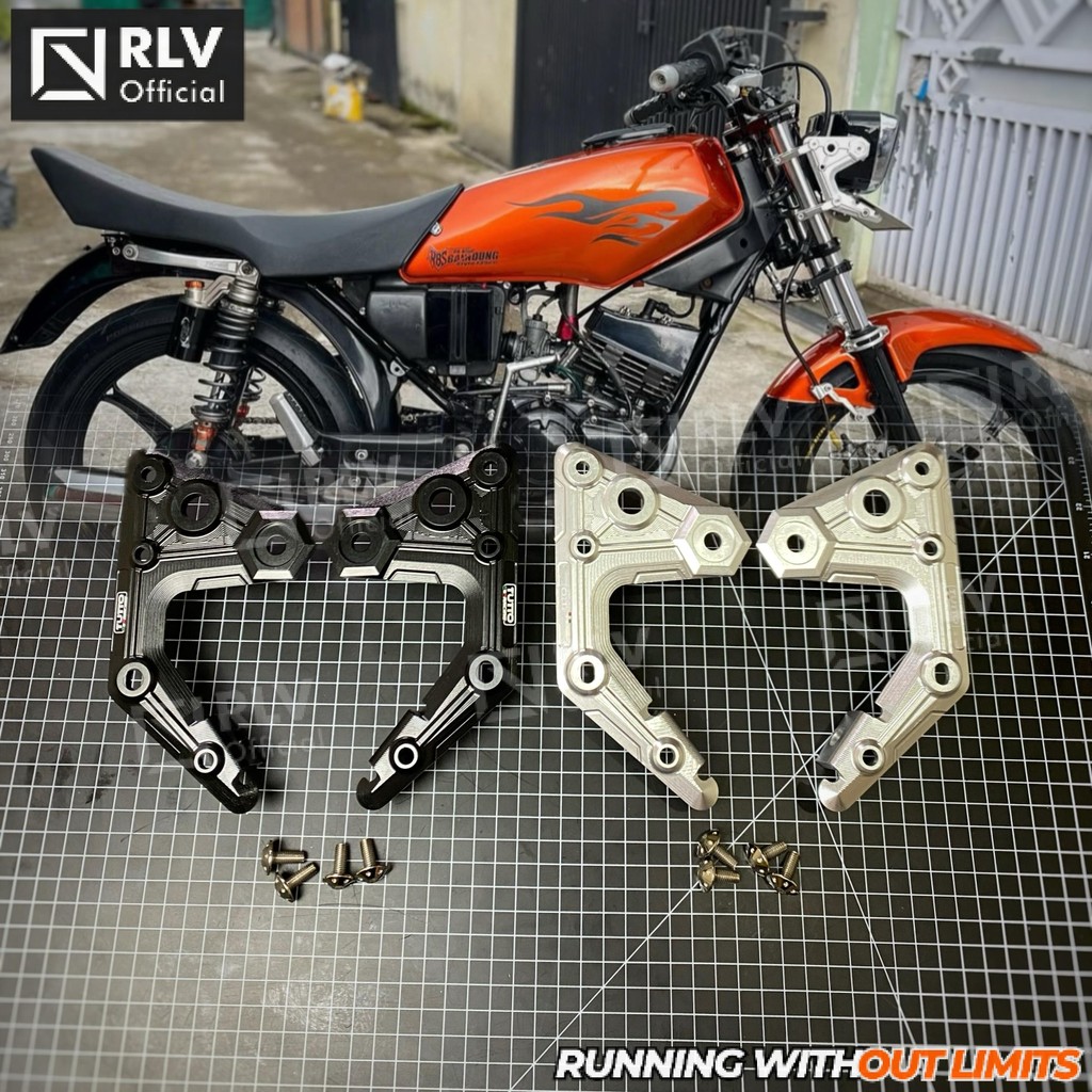 Bracket Lampu CNC Rx King / Dudukan Lampu Tk Pro Rx King / Kupingan Lampu Tutto Rx King