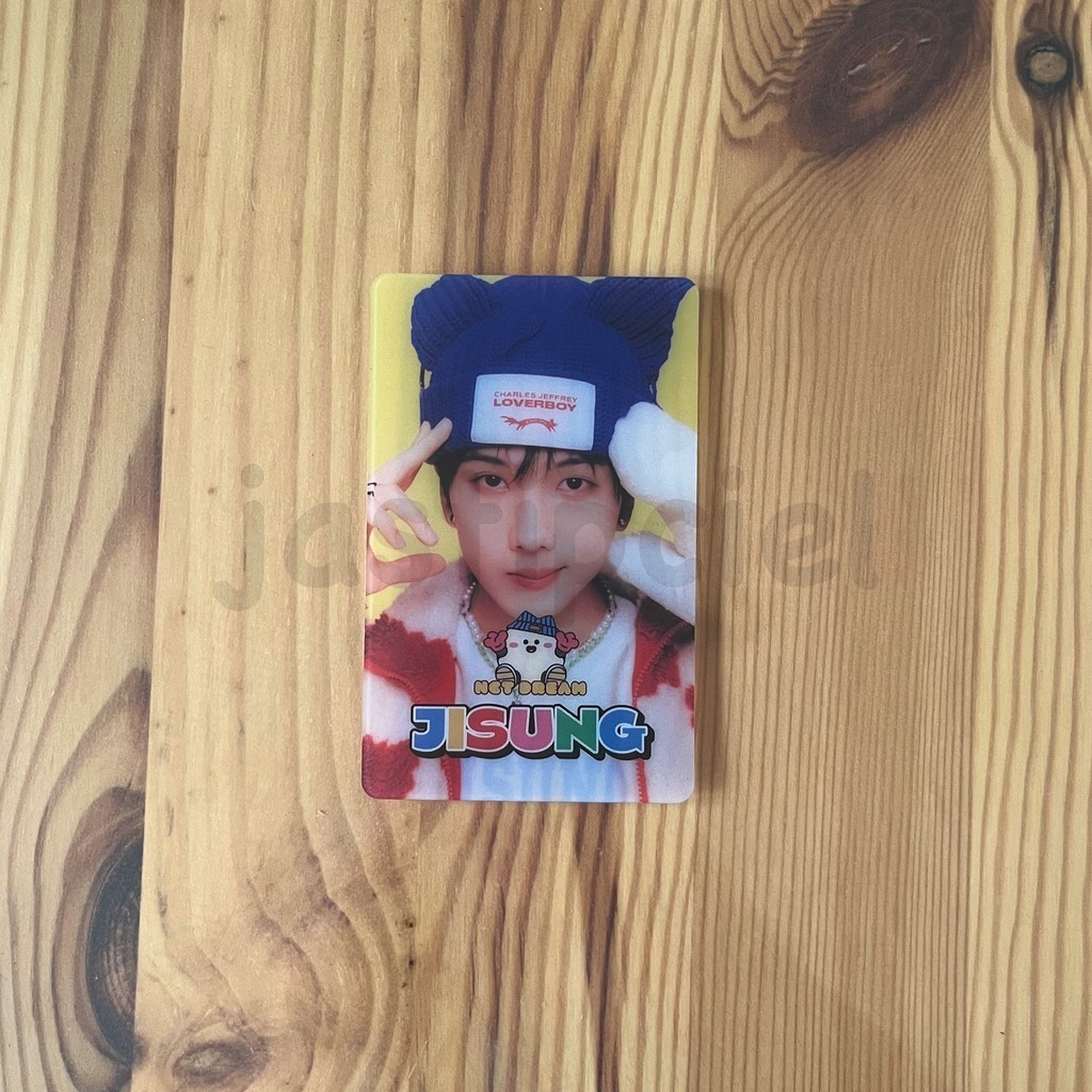 Clear Photocard Jisung POB Candy - NCT Dream