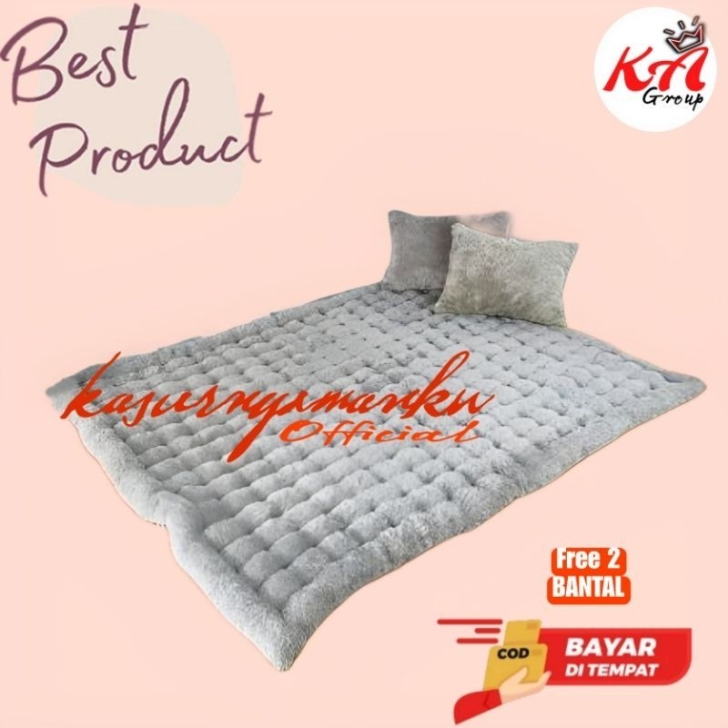 KASUR GENDER BULU RASFUR 2 BANTAL // KASUR LANTAI BULU JUMBO // KASUR BULU RASFUR // KASUR LANTAI BU
