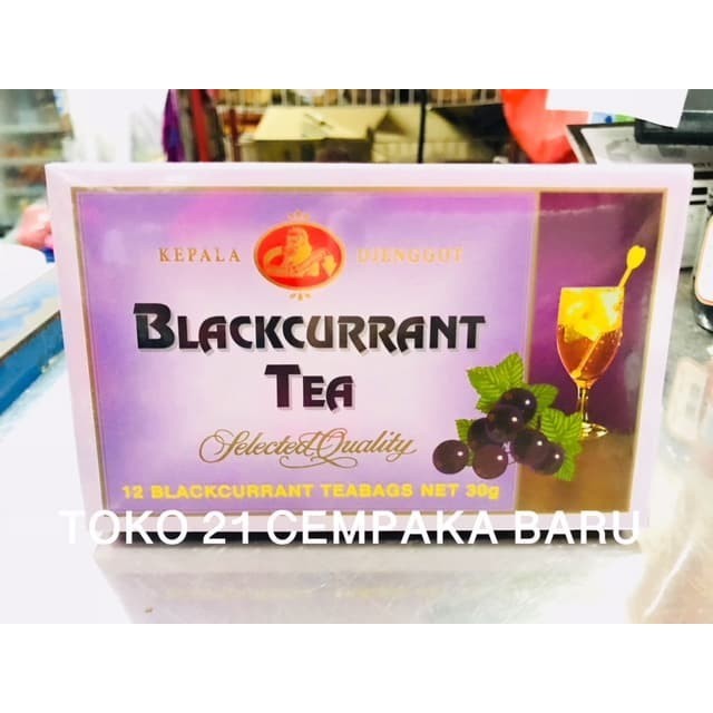 

Kepala Djenggot Blackcurrant Tea Box 30g | Teh Wangi Enak Promo 30 g