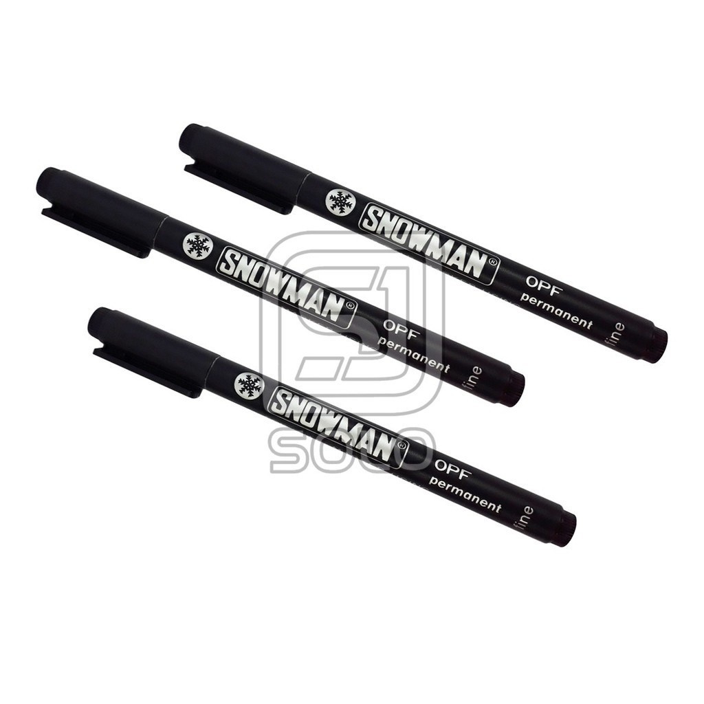 

Spidol Whiteboard SNOWMAN OPF BLACK Hitam Artline Biru Blue
