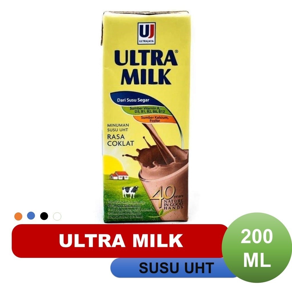 

Ultra Susu Uht Rasa Cokelat 200 ML Tetrapak