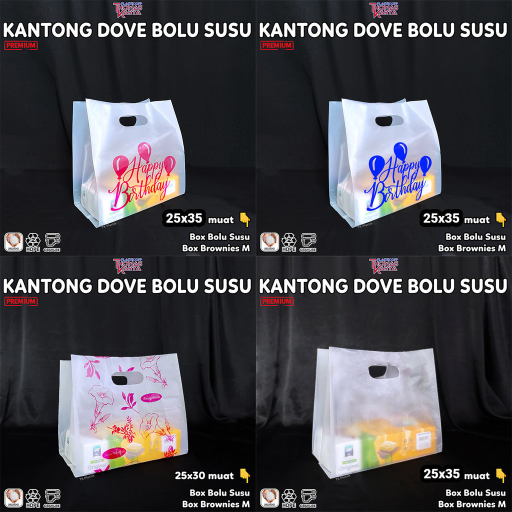 Plastik Snack Ulang Tahun Anak isi 50 Tas Mika Bento Bingkisan Goodie Bag Ultah