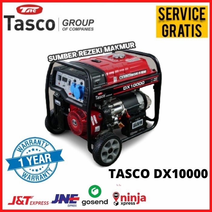 Genset Generator TASCO DX 10000 Mesin Genset Silent Electrik Starter
