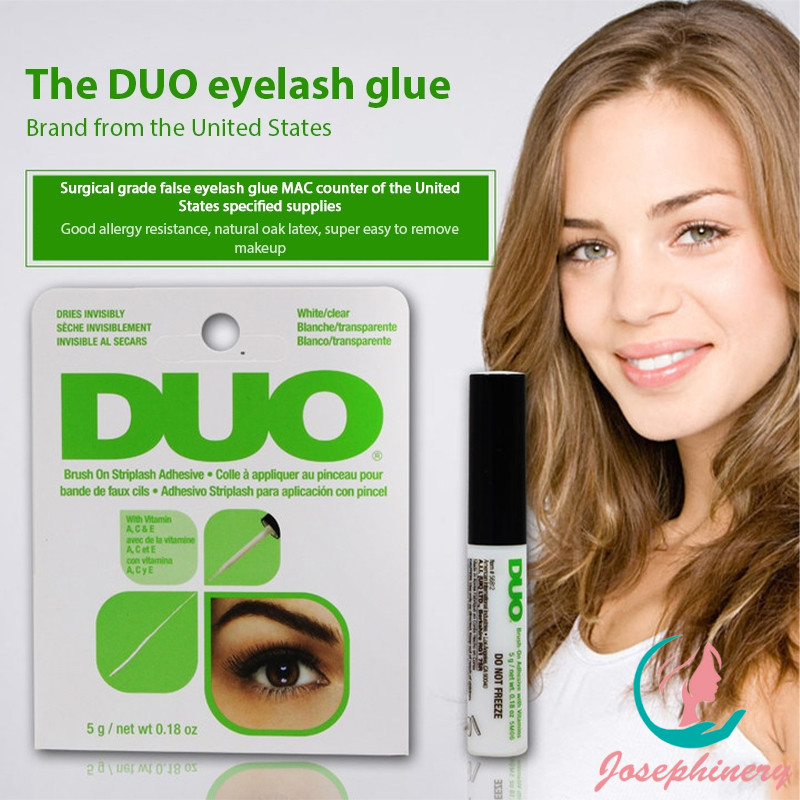 [JO]DUO Lem Bulu Mata Palsu/Eyelashes Glue Clear/Lem Tahan Lama Waterproof/Keriting Bulu Mata Tanam 