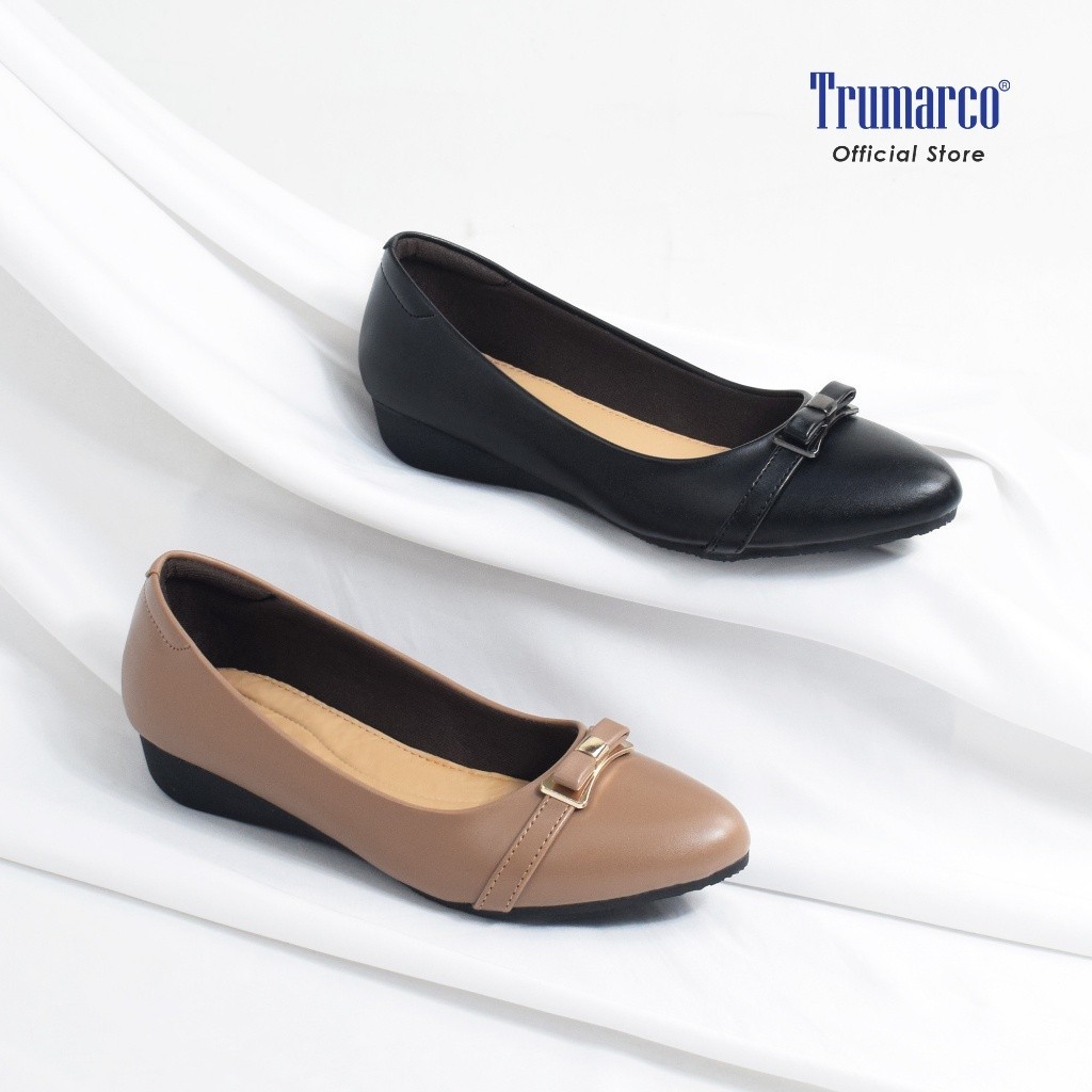 UKURAN SIZE 37 38 39 40 41 42 43 44 45 / Sepatu Kerja Flat Wanita / Flat Shoes Wanita TRUMARCO TDM 2