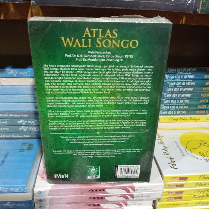 Terlaris ✨ -Buku Atlas walisongo-agus sunyoto